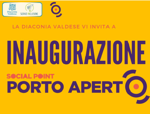 Il 10 ottobre apre a Pinerolo Porto Aperto Social Point