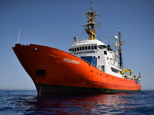 Solidarietà agli ospiti della nave Aquarius