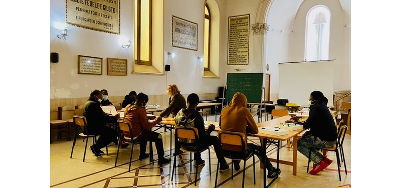 Corso di italiano alla Casa valdese di Vittoria