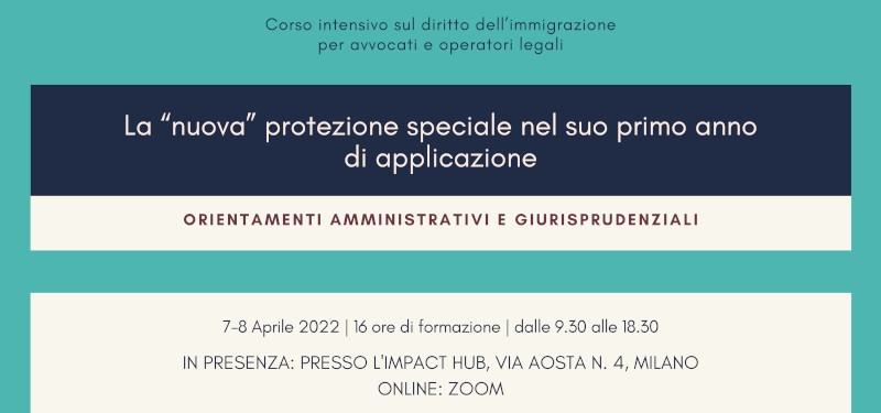 La nuova protezione speciale: corso intensivo sul diritto dell'immigrazione