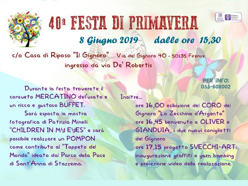 Sabato 8 giugno al Gignoro di Firenze si festeggia la primavera