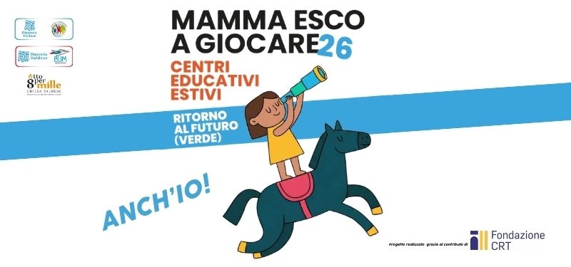 Mamma Esco A Giocare anch'io - Torna il centro estivo inclusivo