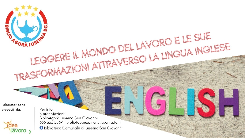 “Leggere il mondo del lavoro e le sue trasformazioni attraverso la lingua inglese” 