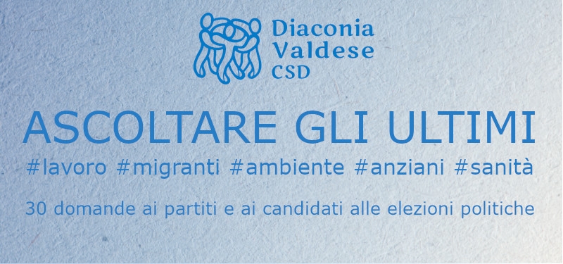 Ascoltare gli ultimi. 30 domande ai partiti politici