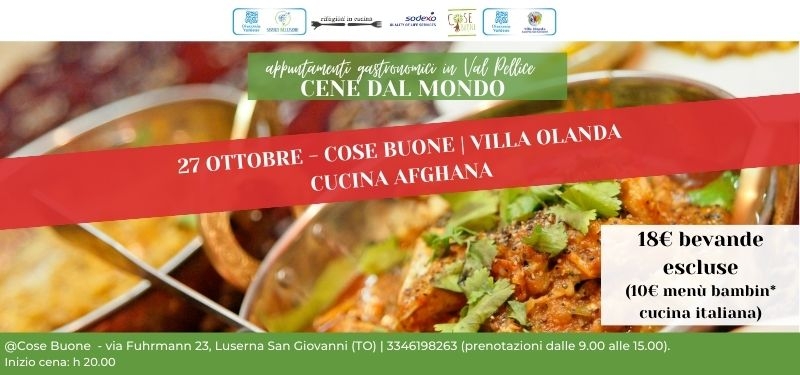 27 ottobre Nuova Cena dal Mondo