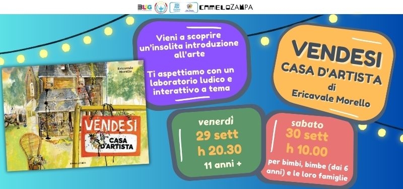 “Vendesi casa d’artista” alla Biblio Agorà