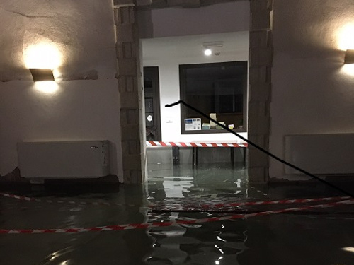 Venezia: danni alla chiesa e alla foresteria