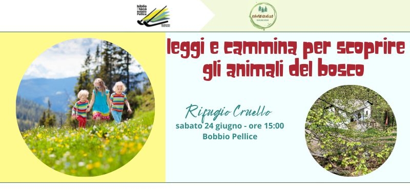 Leggi e Cammina per scoprire gli animali del bosco