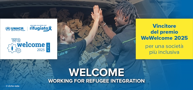 Servizi Inclusione riceve il logo We Welcome 2025