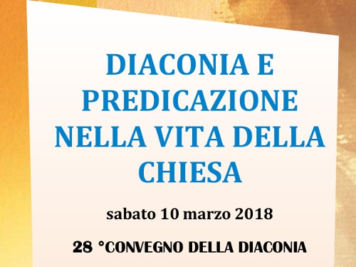 28° Convegno della Diaconia. Organizzato da Diaconia Valdese CSD e FGEI